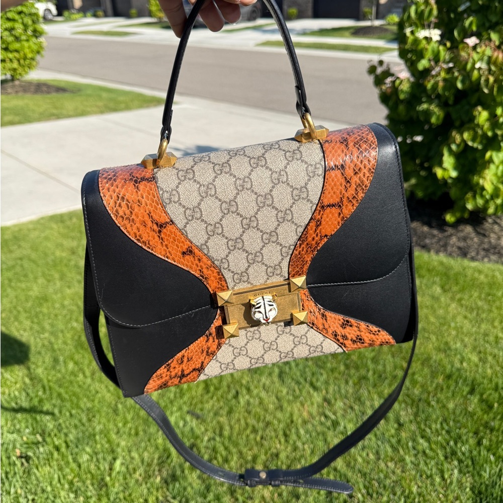 Gucci Osiris Top Handle Tote and Shoulder Bag
